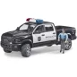 Preview: Bruder RAM 2500 police pickup truck with policeman