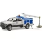 Mobile Preview: Bruder RAM 2500 service truck with rotating beacon