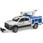 Mobile Preview: Bruder RAM 2500 service truck with rotating beacon