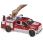 Preview: Bruder RAM 2500 fire truck with light and sound module