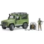 Preview: Bruder Land Rover Defender Station Wagon mit Förster und Hund