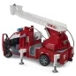 Preview: Bruder MB Sprinter fire engine with turntable ladder, pump and Light & Sound module