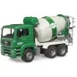 Mobile Preview: Bruder MAN TGA concrete mixer truck rapid mix