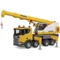 Preview: Bruder Scania Super 560R Liebherr crane truck with light and sound module