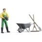 Mobile Preview: Bruder Figure set farmer with accessories