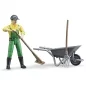 Mobile Preview: Bruder Figure set farmer with accessories