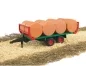 Preview: Bruder Bale transport trailer with 8 round bales