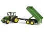Preview: Bruder John Deere 5115 M with tipping trailer