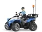 Preview: Bruder Police-Quad with Policewoman and accessories