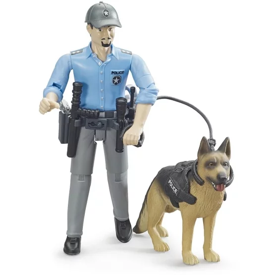 Bruder Bworld Polizist mit Hund