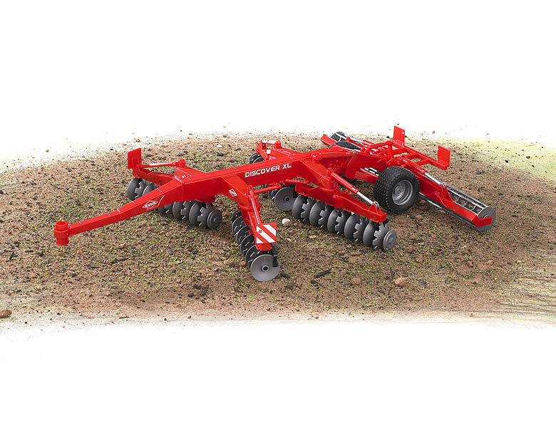 Details about   Bruder New Toy Kuhn Discover XL Disc Harrow 1:16 Scale BDR02217 