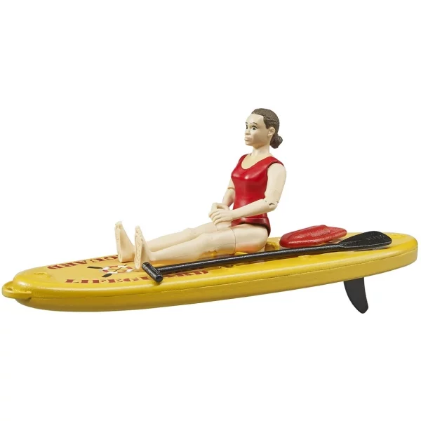 Bruder Bworld Life Guard mit Stand up Paddle